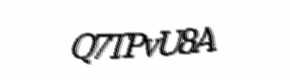 Security check image, please type the characters shown