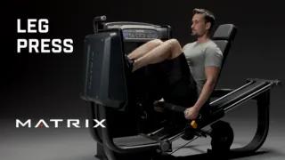 レッグプレス | シングルステーション | Matrix Fitness