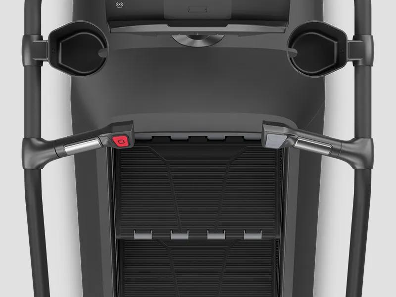 View of the Summit Stair Climber from above, showcasing its controls.