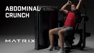 アブドミナルクランチ | シングルステーション | Matrix Fitness