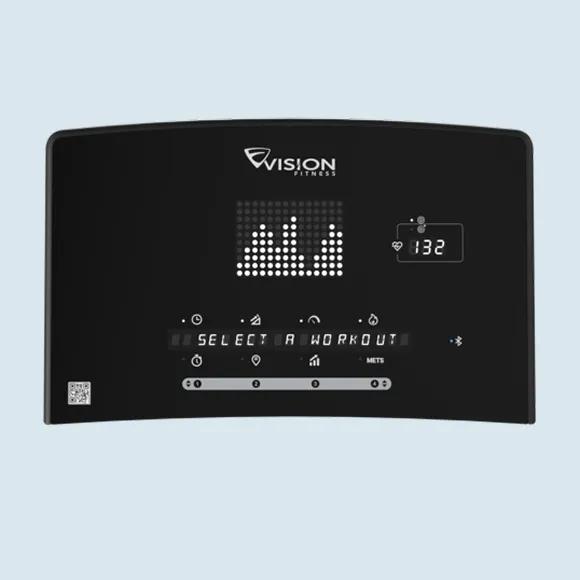 22-inch DLED-console tegen een lichtblauwe achtergrond.