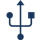 Pictogram voor USB-poort.