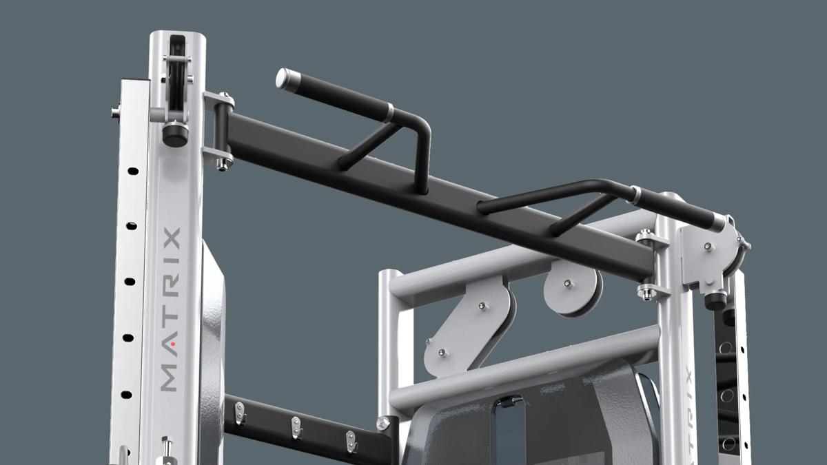 Barre de traction avec prises multiples