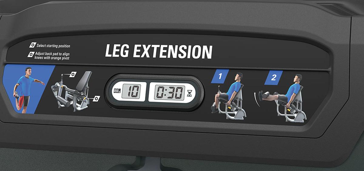レッグエクステンション | シングルステーション | Matrix Fitness