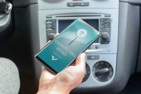 connecting device on phone