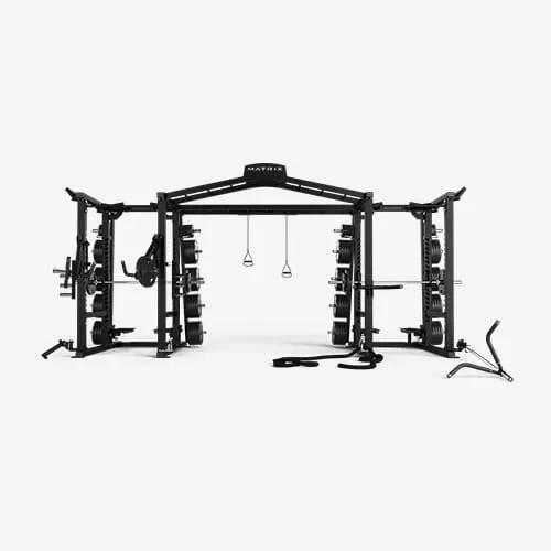 Matrix Double Mega Rack on gray background