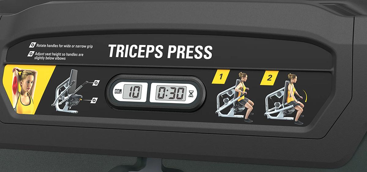 Triceps Press | Ultra | Single-Station | Matrix Fitness