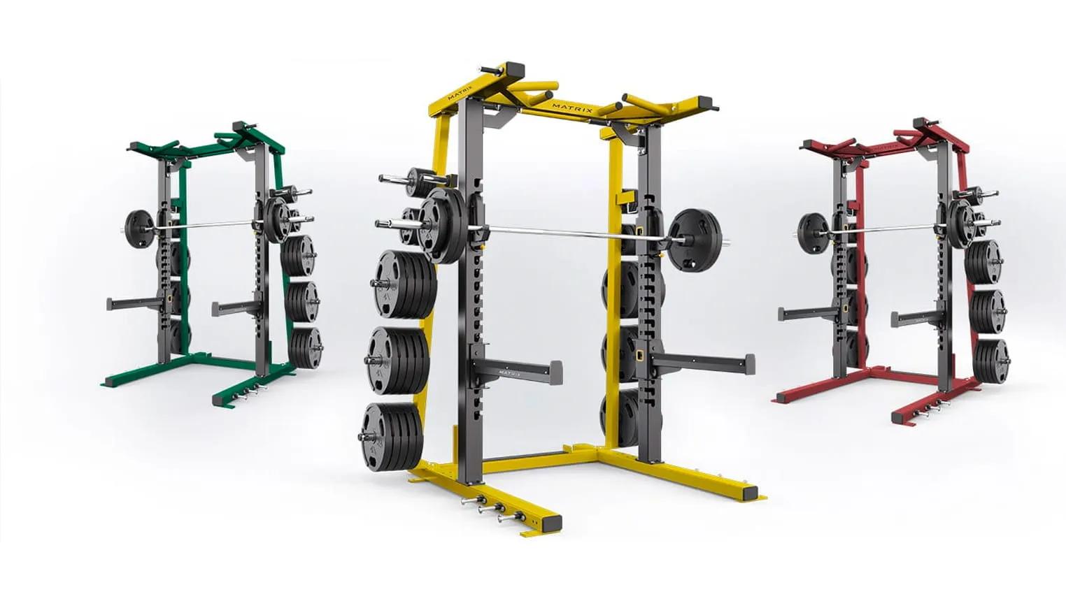 mega racks met aangepaste kleuren