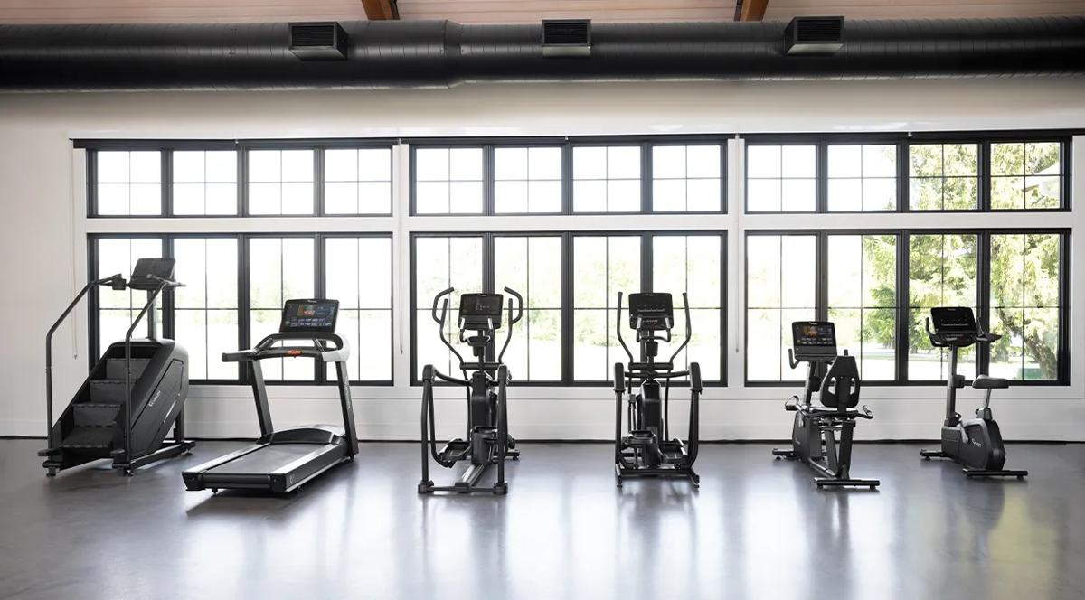 New cardio fitness equipment series from Vision Fitness.