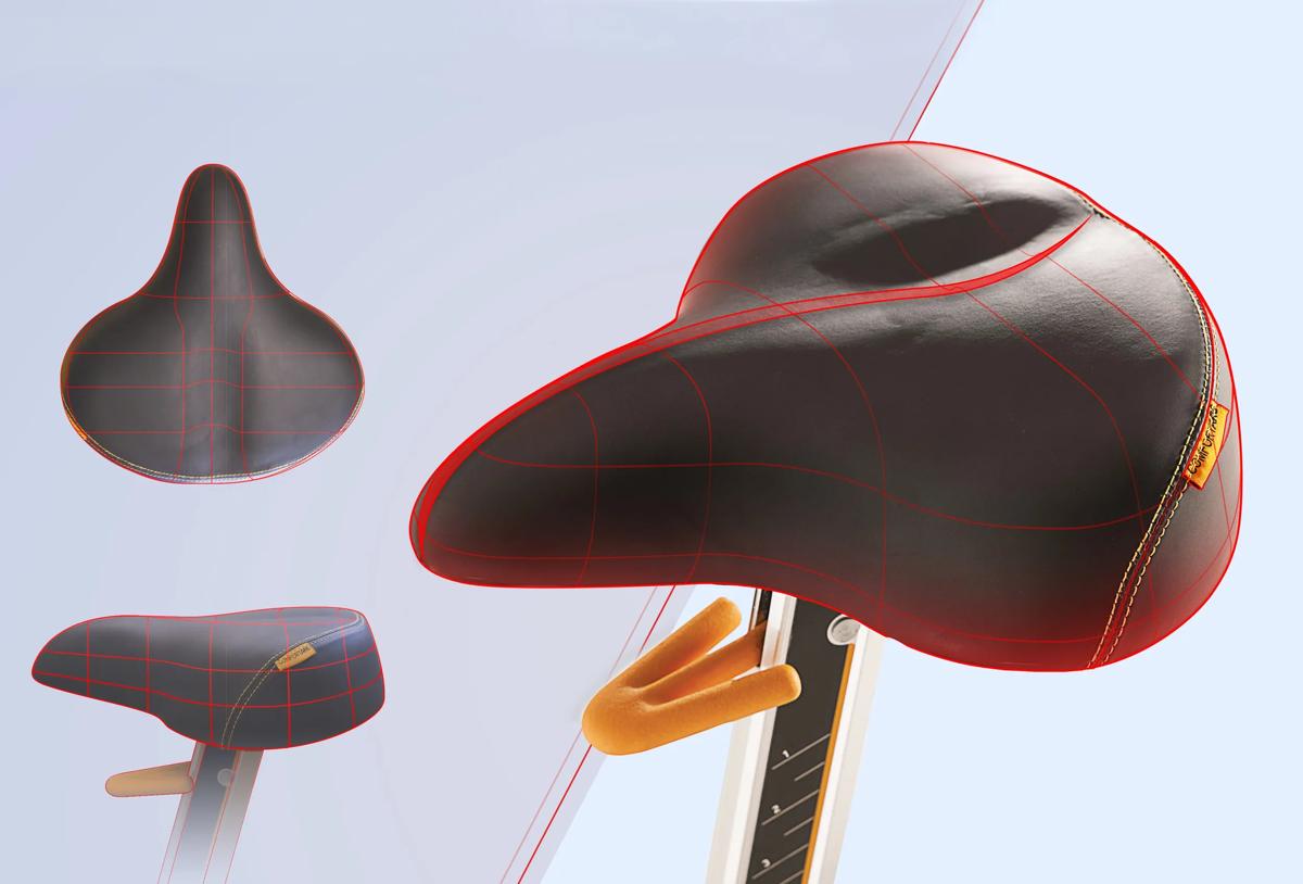 Close-up of Comfort Arc Seat