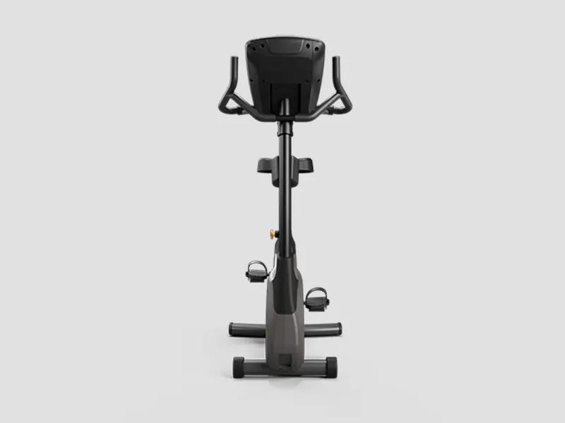 Rear view of the Upright Bike, showcasing the frame.