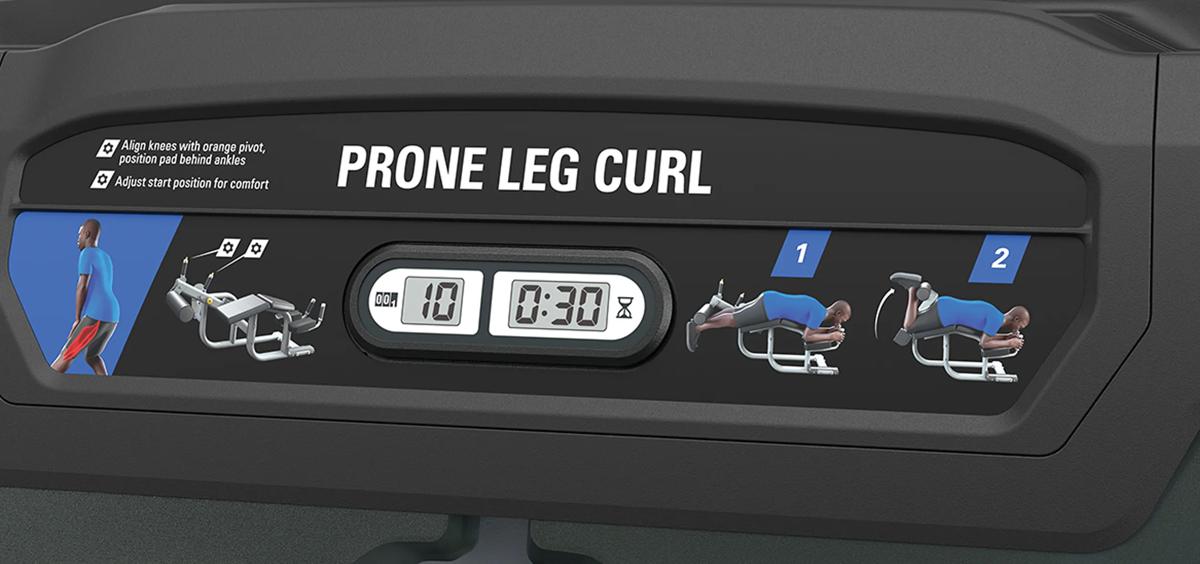 鍛錬プローンレッグカール プローンレッグカール | 太ももの裏側にあるハムストリングスを
