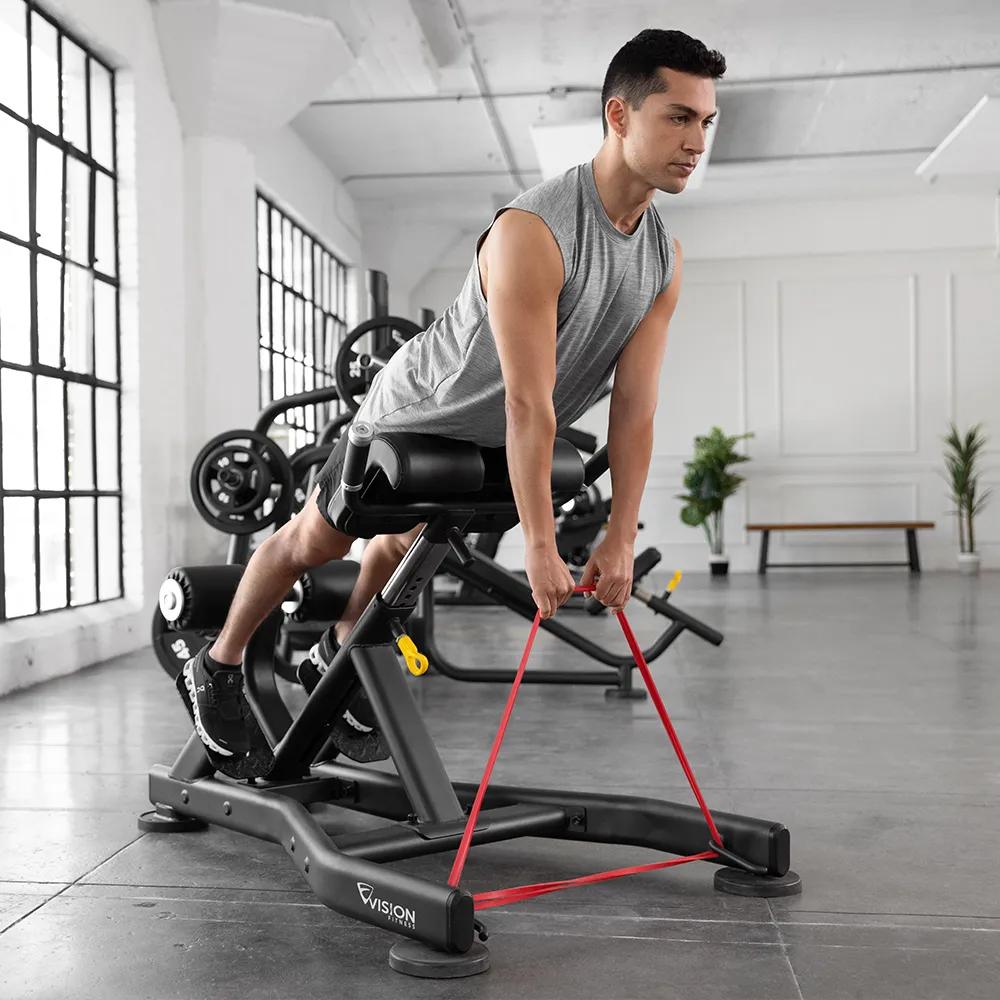 バックエクステンションベンチ | Vision Fitness